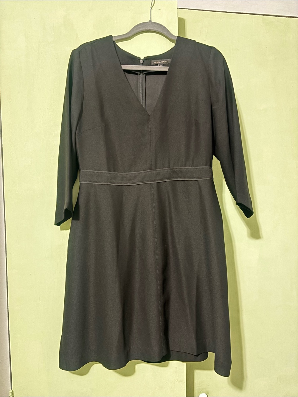 Classic Black V-Neck Dress